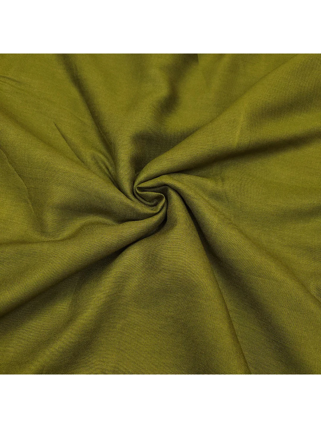 Beige & Green Linen Floral Printed Unstitched Suit Material for Stylish Traditional Outfits - Image 2