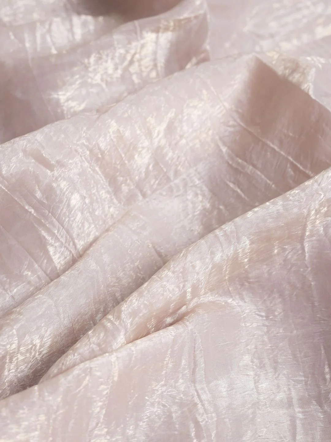 Beige Solid Chiffon Saree Perfect for Parties & Festive Occasions - Image 2