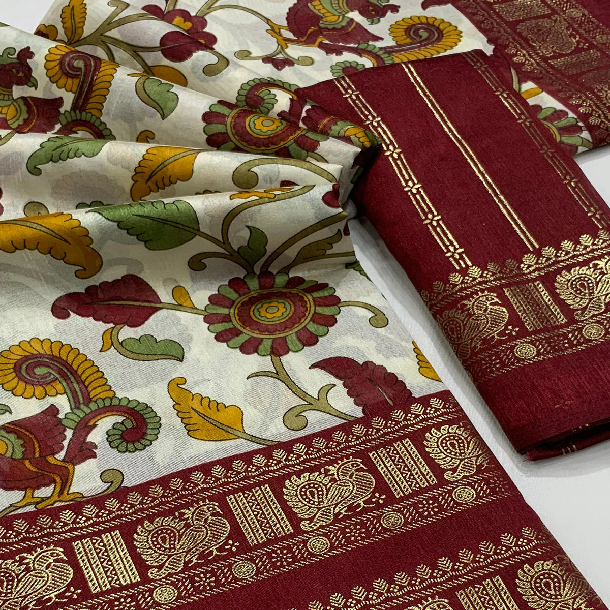 ARSA-KALMKARI2-MAROON - Image 2