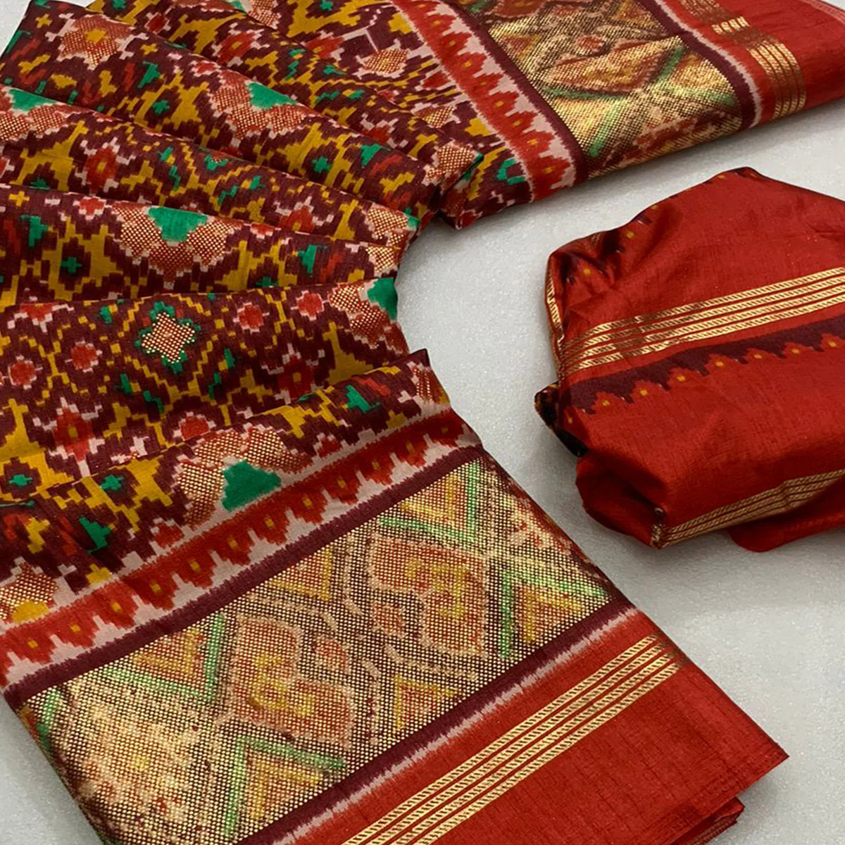 ARSA-KAVERI-SLK2-MAROON - Image 2