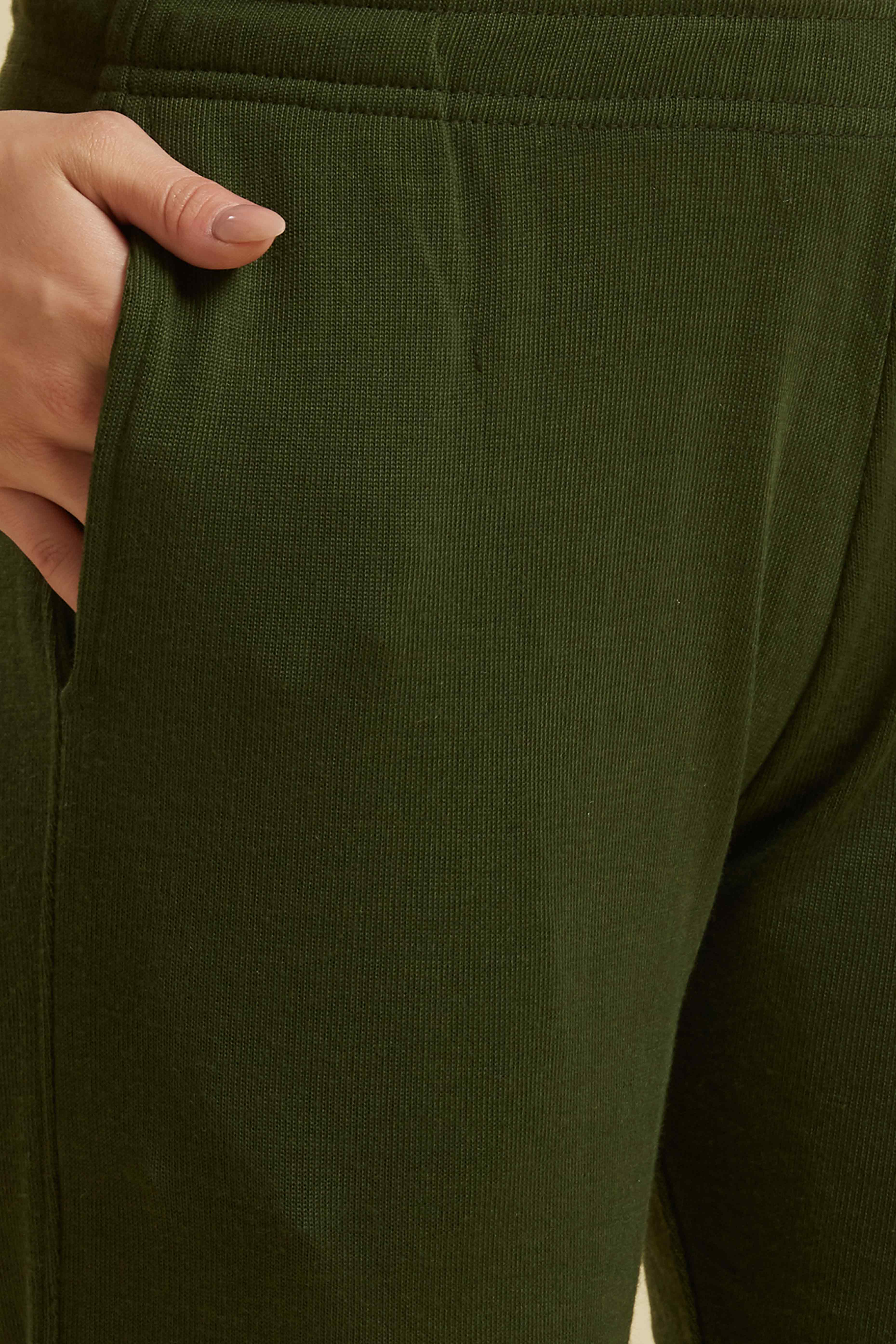 Mehandi Green Floral Woolen Salwar Suit - Image 19