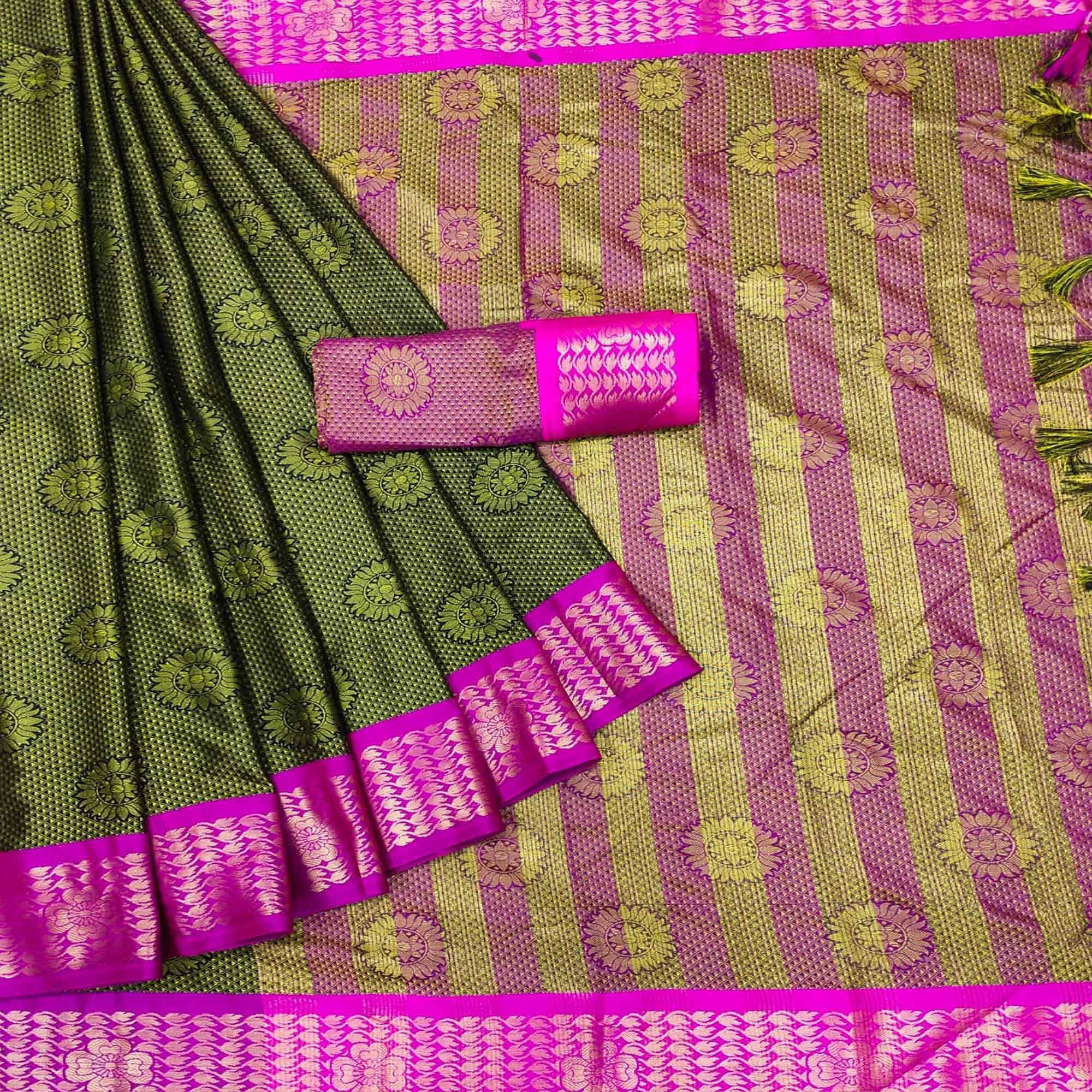 NTPR-PALLAVI-LIGHT-GREEN