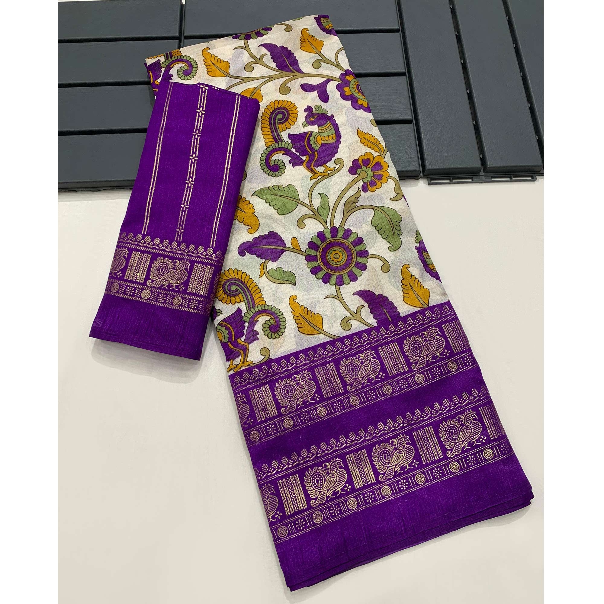 ARSA-KALMKARI2-PURPLE - Image 3